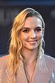 jodie comer wears shimmering suit for london the last duel 12