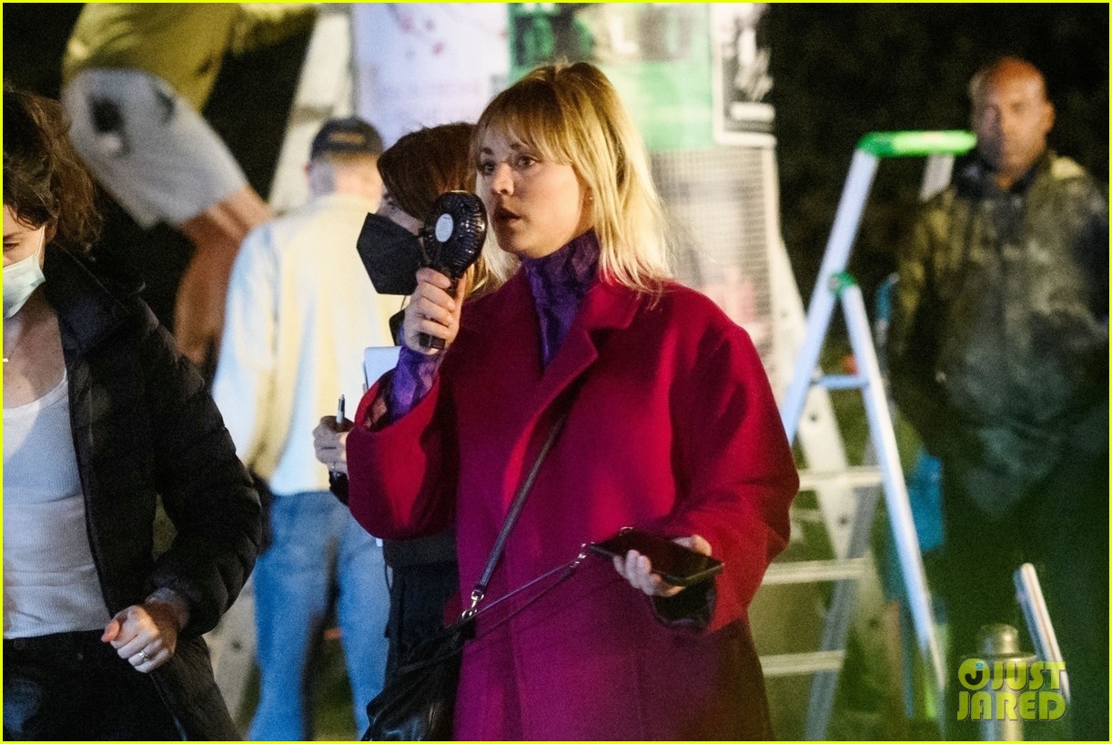 Kaley Cuoco Spotted Filming 'The Flight Attendant' Season 2 in Germany