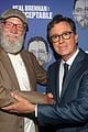 david letterman stephen colbert reunite years after late show takeover 02