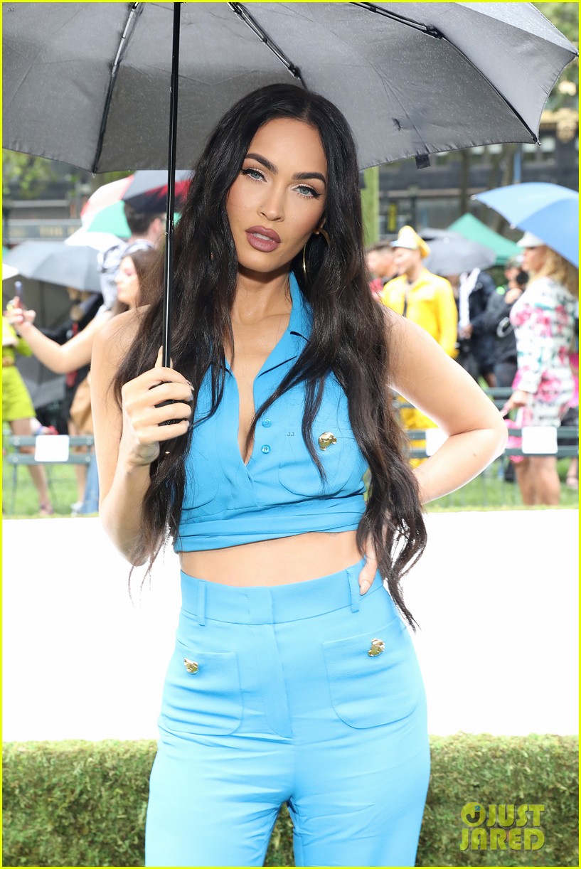 Diplo Wears Wetsuit to Moschino's NY Fashion Week Show Alongside Megan