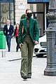 gigi hadid 50 shades of green day out in paris 01