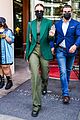 gigi hadid 50 shades of green day out in paris 10