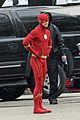 grant gustin photographed on the flash set for first time in season 8 12