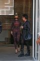 khloe kardashian skintight bodysuit filming kris jenner 34