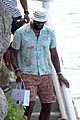 lebron james works out shirtless on yacht 08