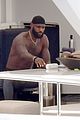 lebron james works out shirtless on yacht 22