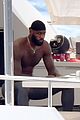 lebron james works out shirtless on yacht 23