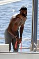 lebron james works out shirtless on yacht 24