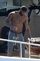 lebron james works out shirtless on yacht 32
