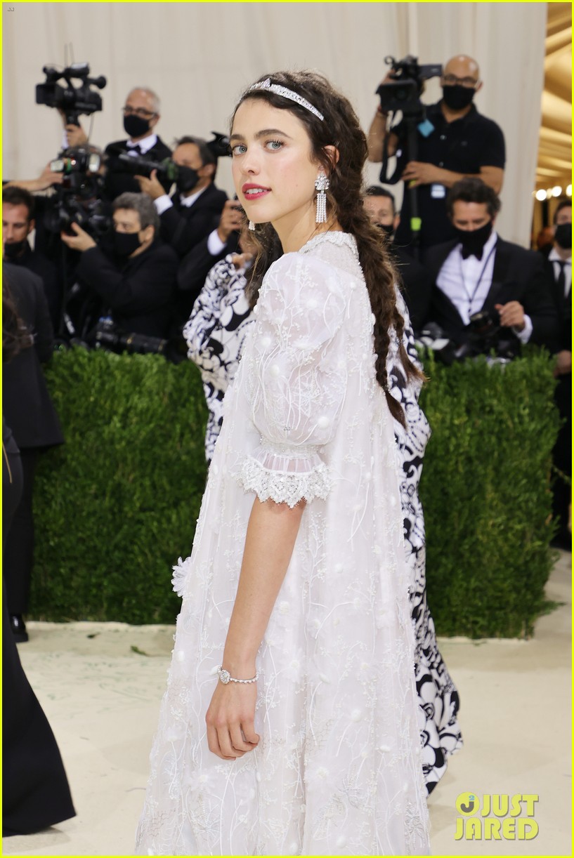 LilyRose Depp & Margaret Qualley Share a Sweet Moment Together at the