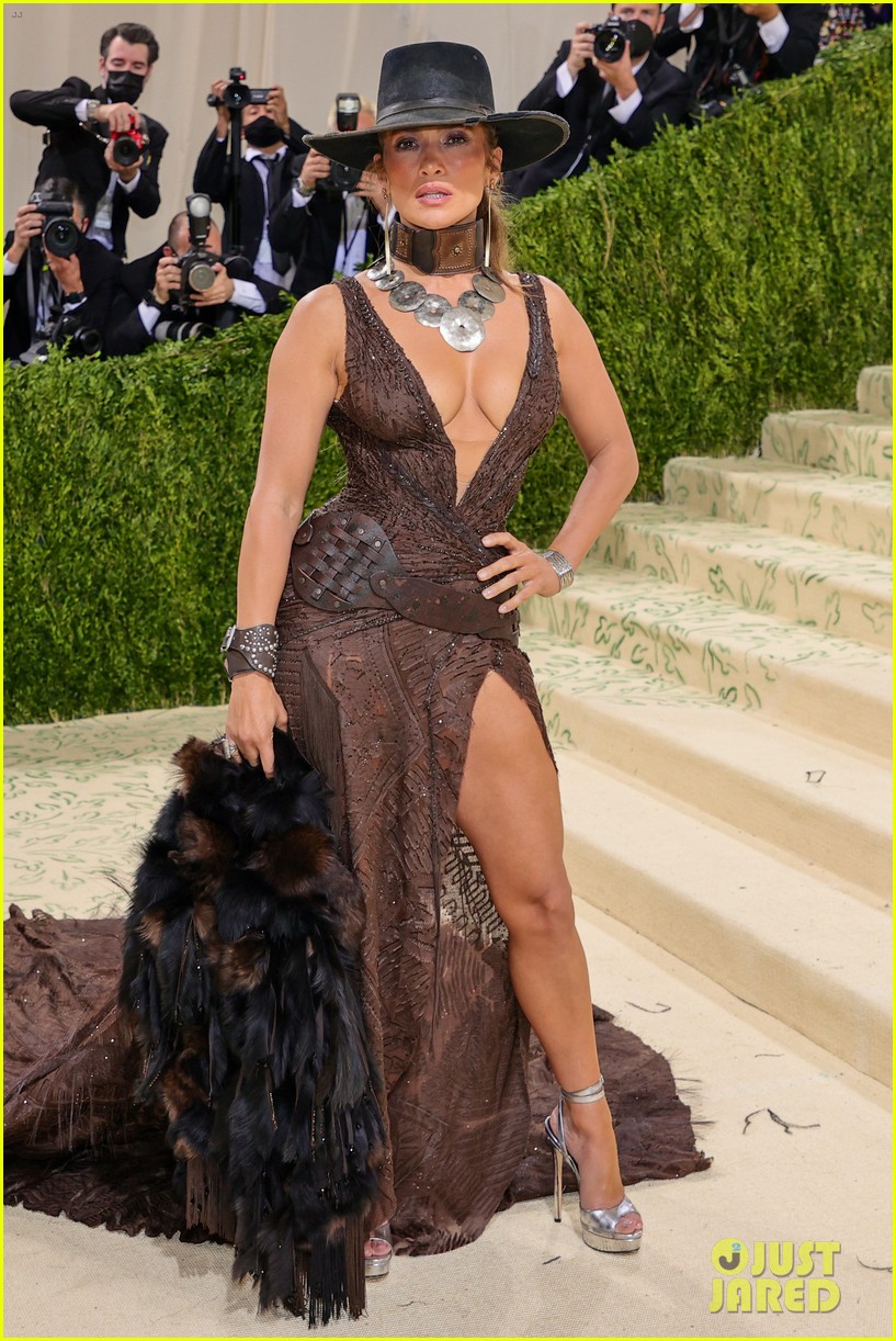 Jennifer Lopez Goes for a Western Theme with Her Met Gala 2021 Look