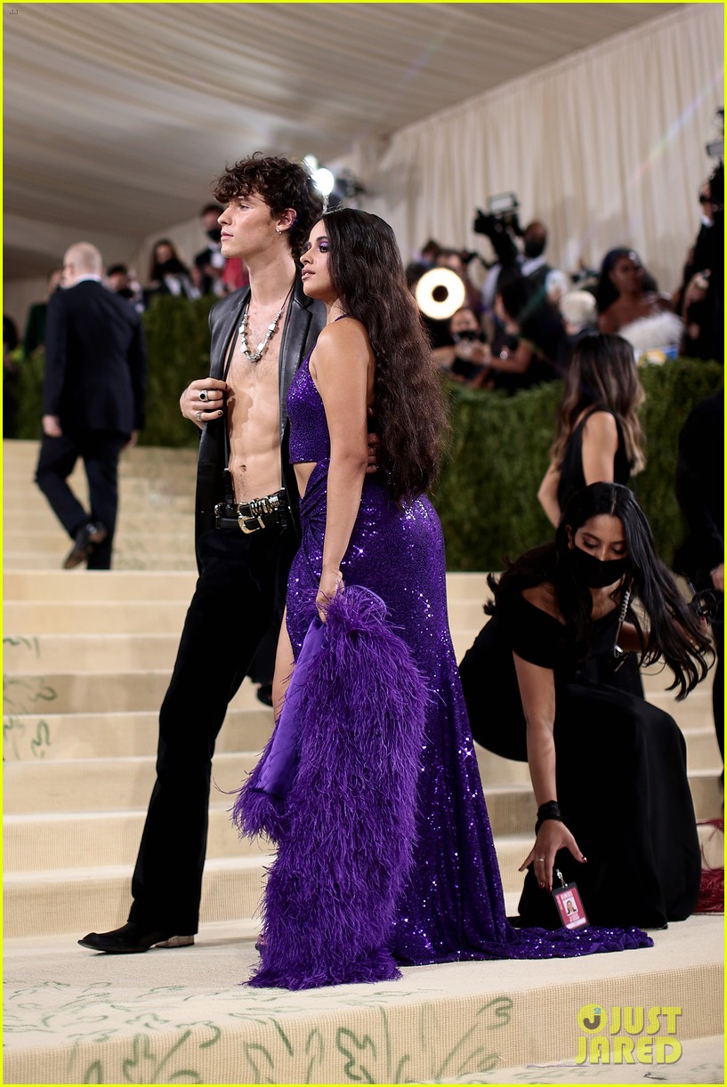 Shawn Mendes & Camila Cabello Ran Into the Biebers on Met Gala Monday