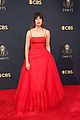mandy moore beauty in red at emmys 02