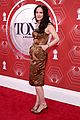 mary louise parker supported by her kids at tony awards 04