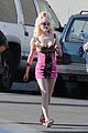 emmy rossum transform into angelyne filming upcoming mini series 03