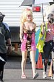 emmy rossum transform into angelyne filming upcoming mini series 30