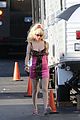 emmy rossum transform into angelyne filming upcoming mini series 38