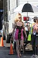 emmy rossum transform into angelyne filming upcoming mini series 41