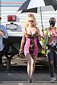 emmy rossum transform into angelyne filming upcoming mini series 44