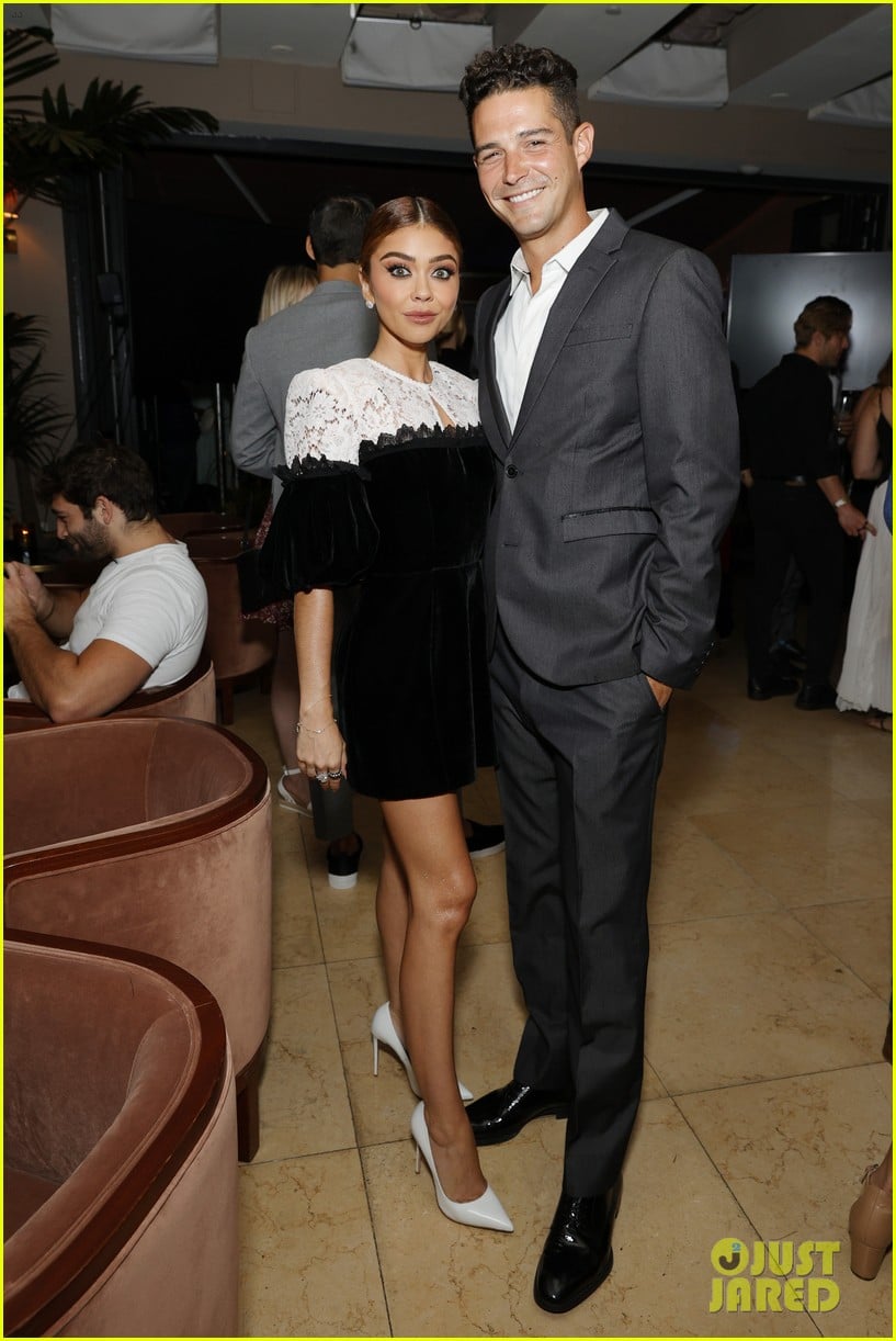 Sarah Hyland Pokes Her Tongue Out At Fiance Wells Adams During NextGen