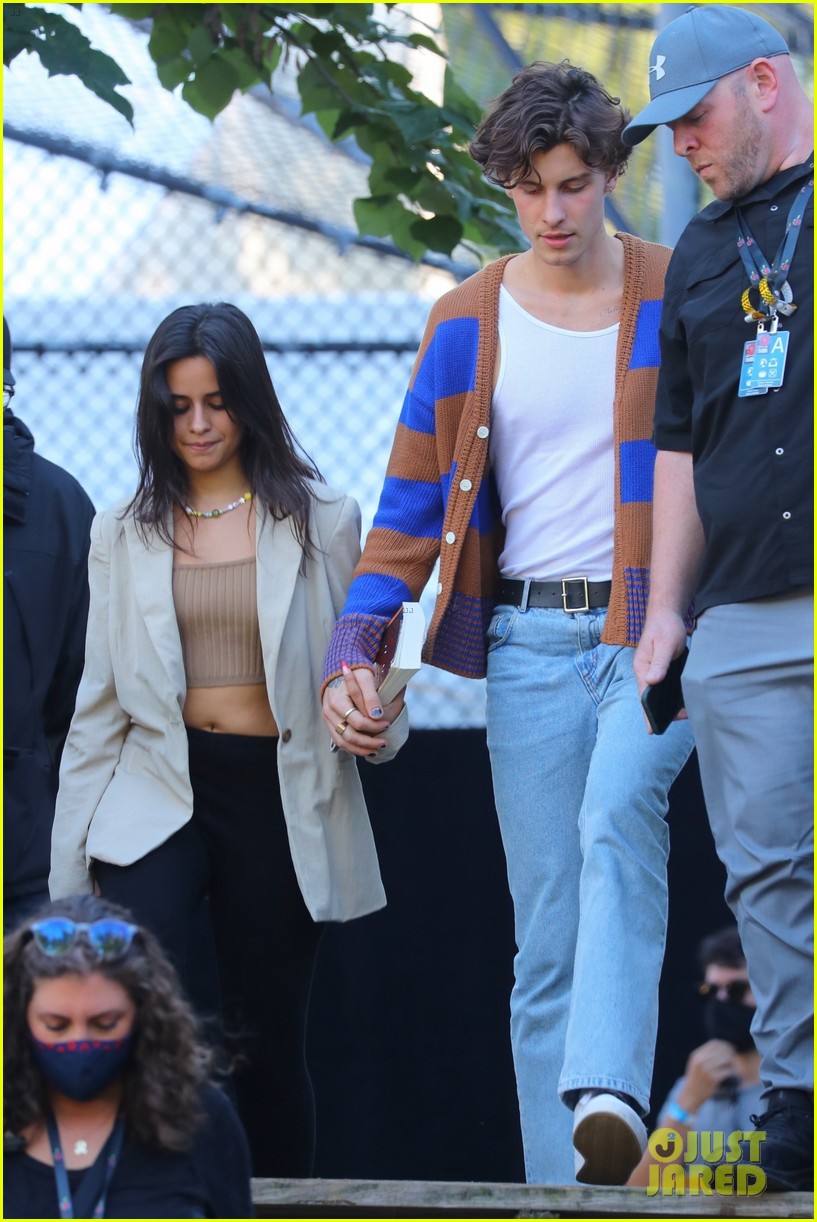Shawn Mendes & Camila Cabello Hold Hands After Rehearsals For Global