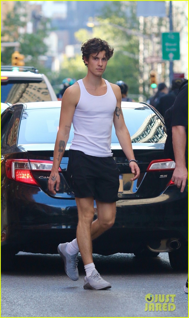 shawn mendes leaves the gym in new york city 054616692
