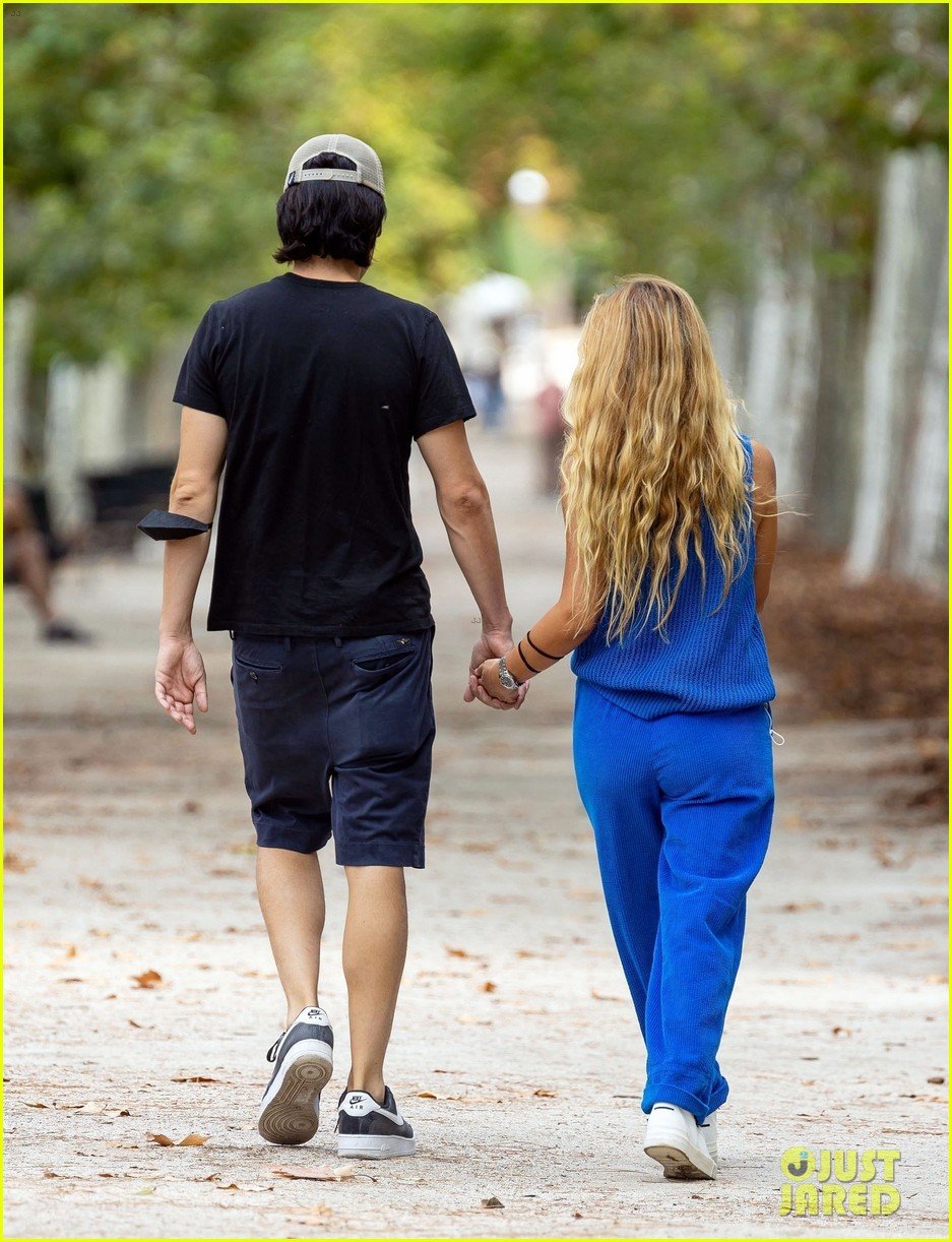 Sebastian Stan Packs on PDA with Girlfriend Alejandra Onieva During an Afternoon in the Park