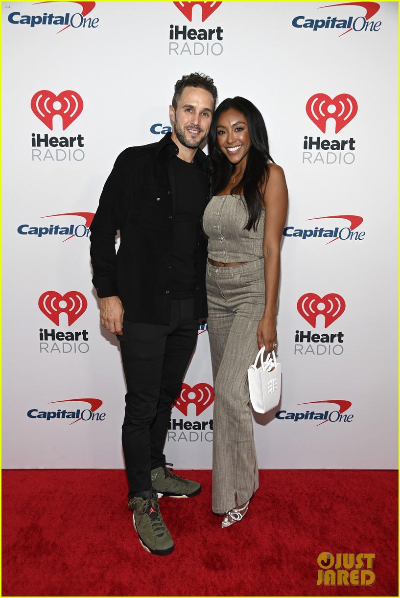 Tayshia Adams & Zac Clark Make Red Carpet Debut Nine Months After