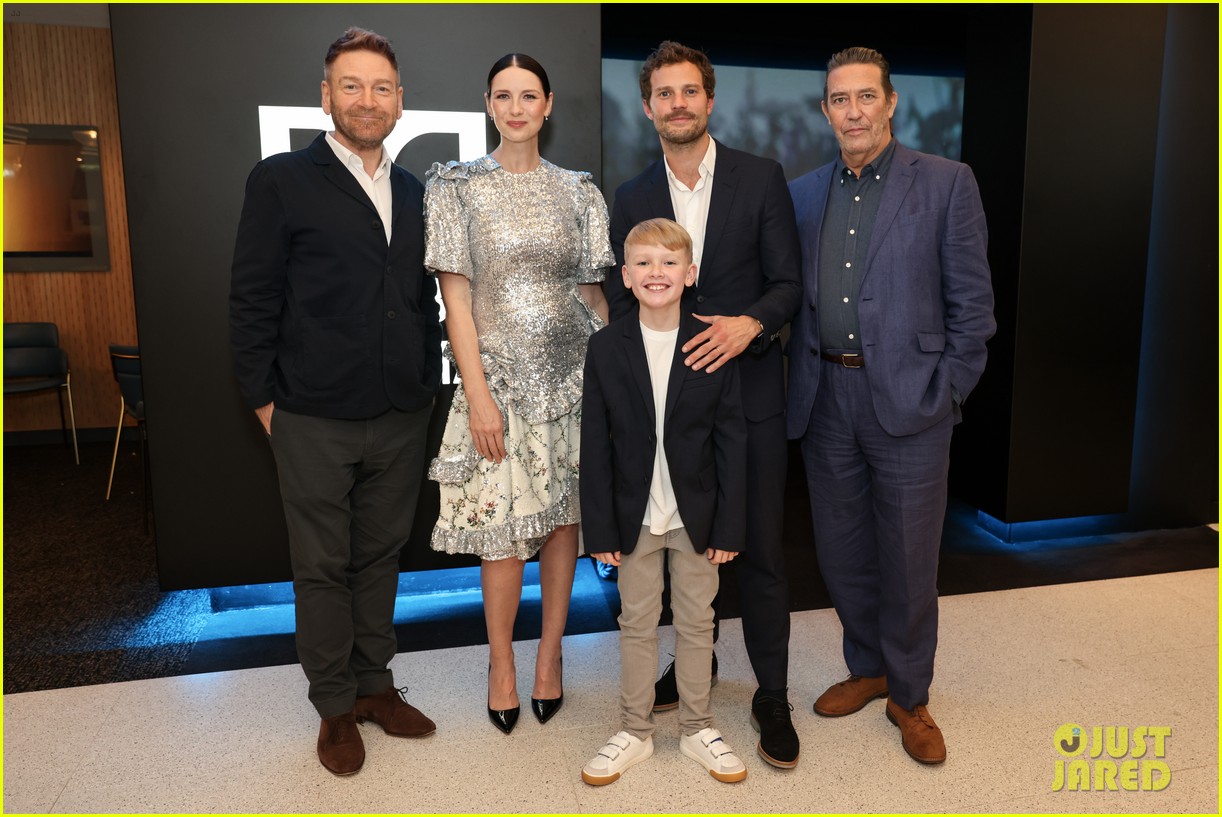 Caitronia Balfe & Jamie Dornan Step Out For 'Belfast' Screening Hosted