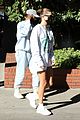 hailey bieber grabs lunch with justine skye beverly hills 05
