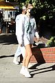hailey bieber grabs lunch with justine skye beverly hills 09