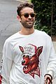 chace crawford morning walk with dog shiner 02