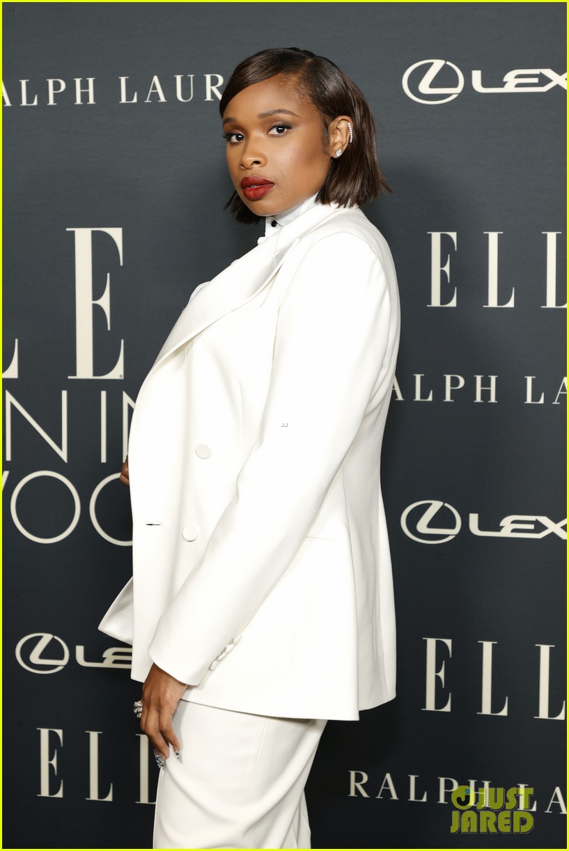Ciara & Jennifer Hudson Stun In Sharp White Looks For Elle's Women in