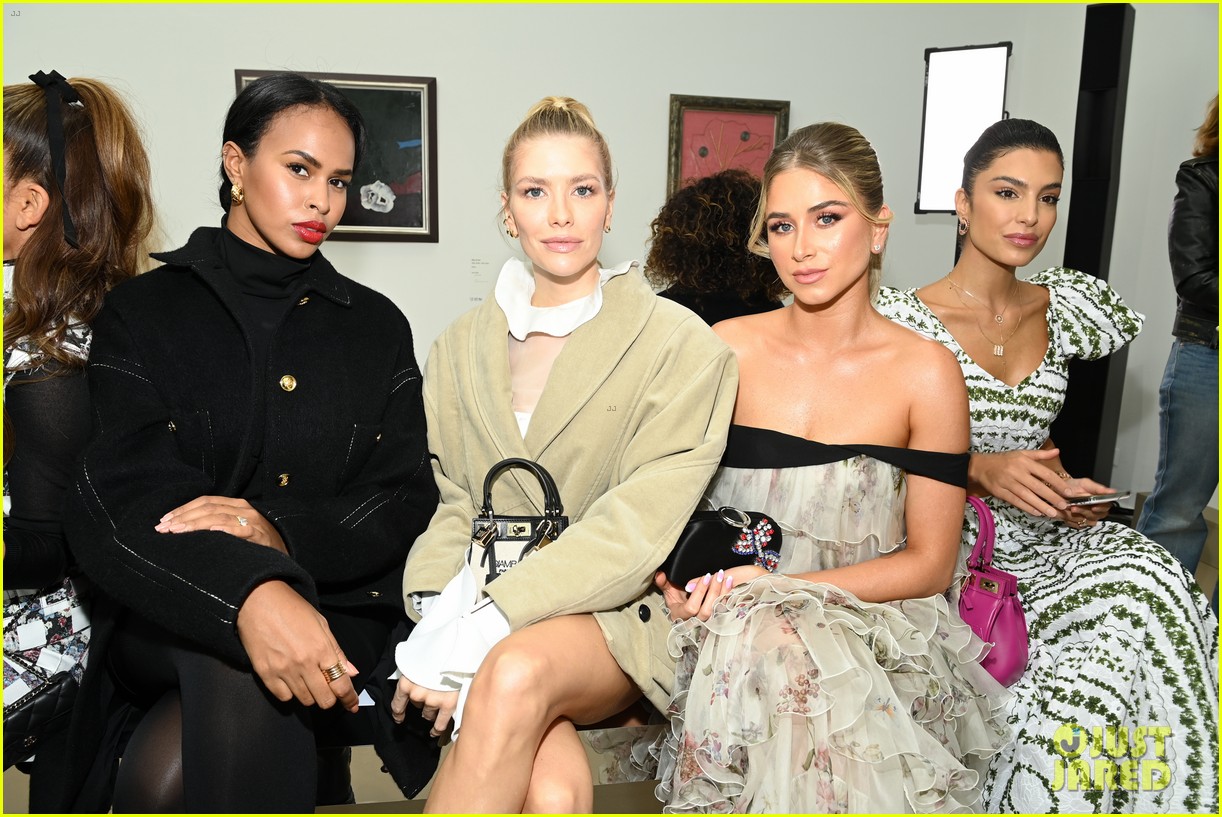 Madelyn Cline & Soko Step Out For Giambattista Valli Fashion Show in