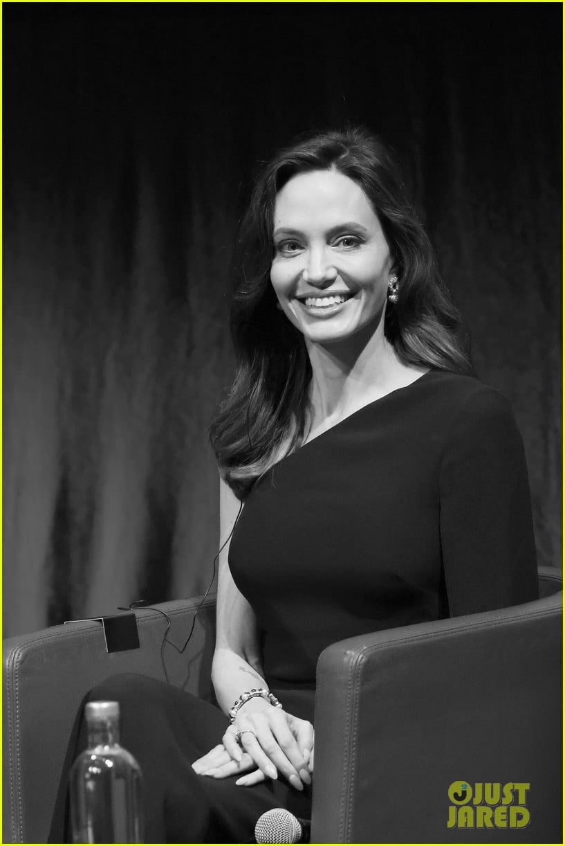 Angelina Jolie Joins 'Eternals' CoStars for Press Conference at Rome