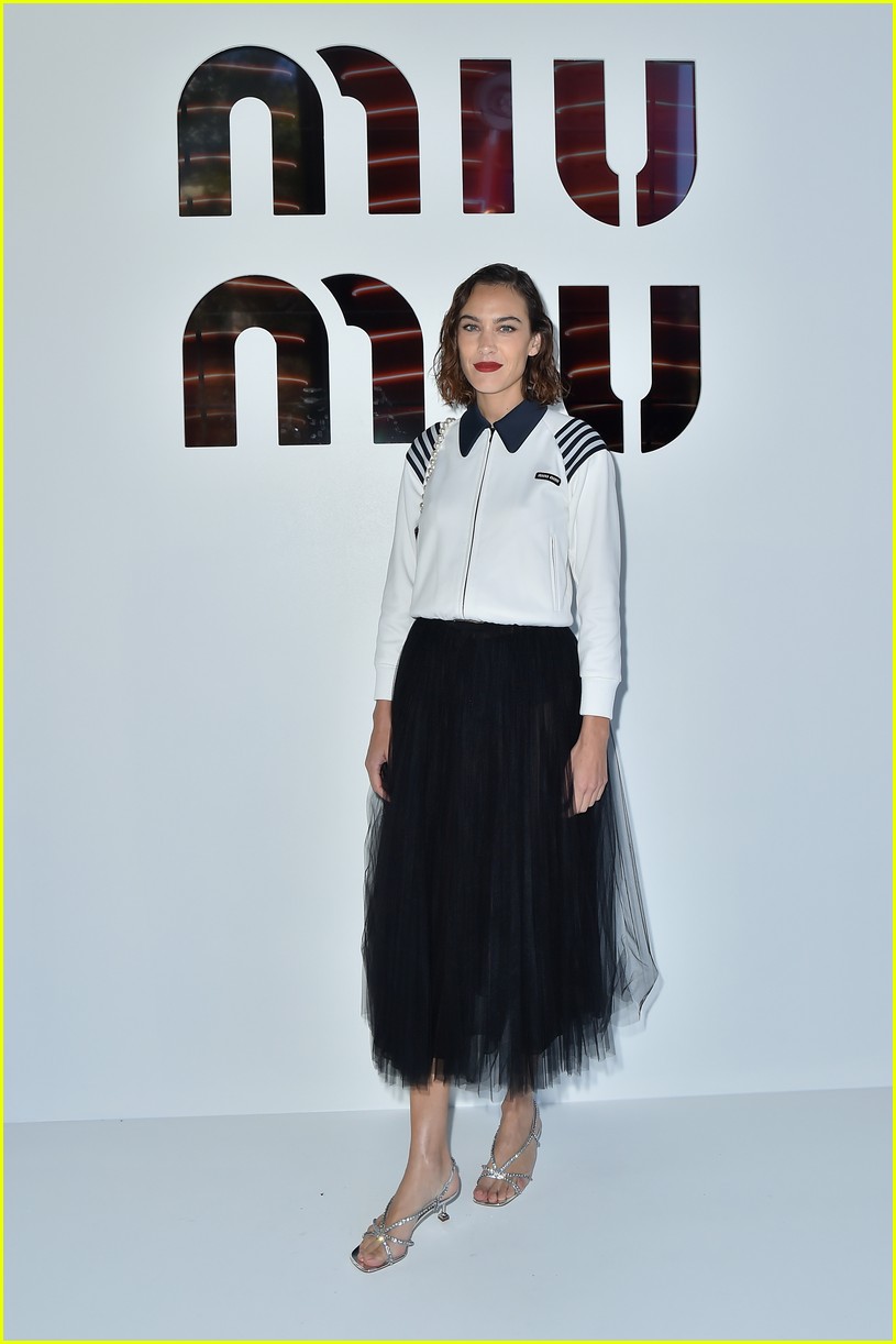 Halle Bailey & Rowan Blanchard Step Out for Miu Miu Fashion Show in