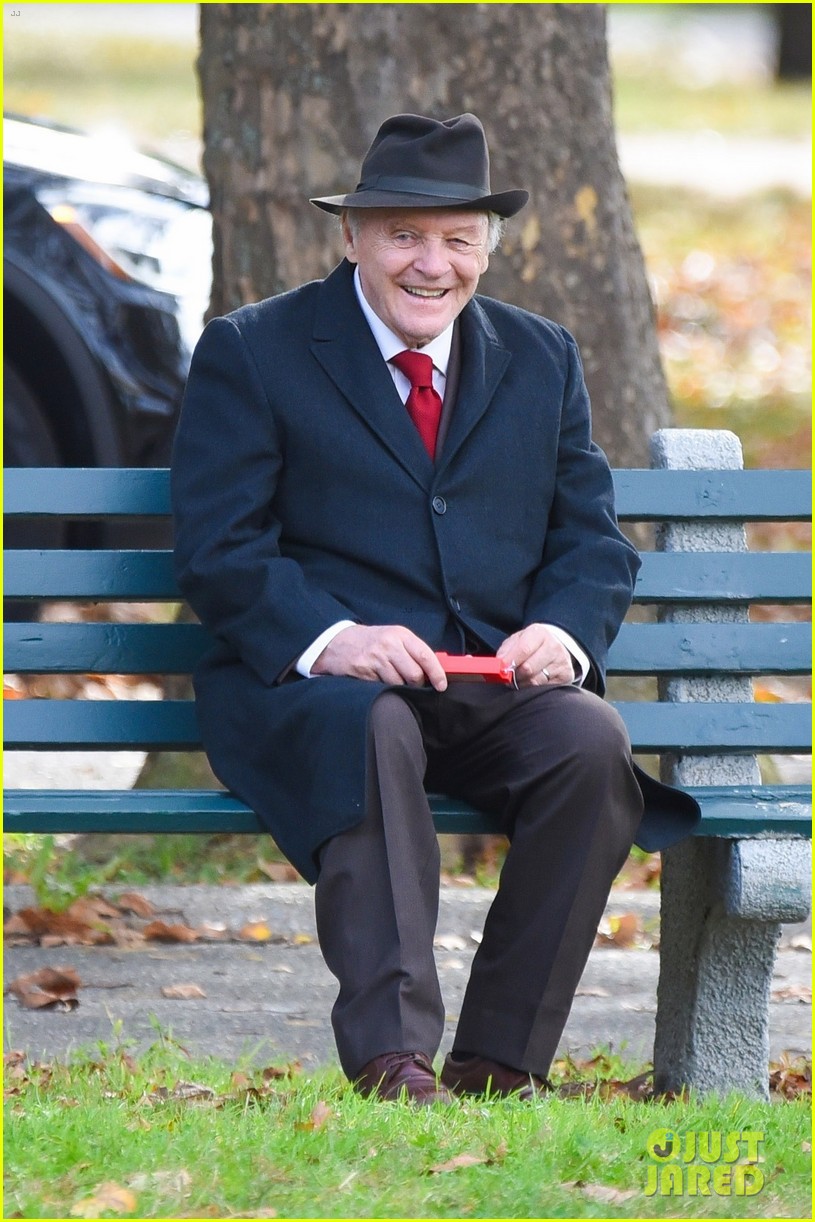 Anthony Hopkins Is In A Happy Mood While Filming 'Armageddon Time' in