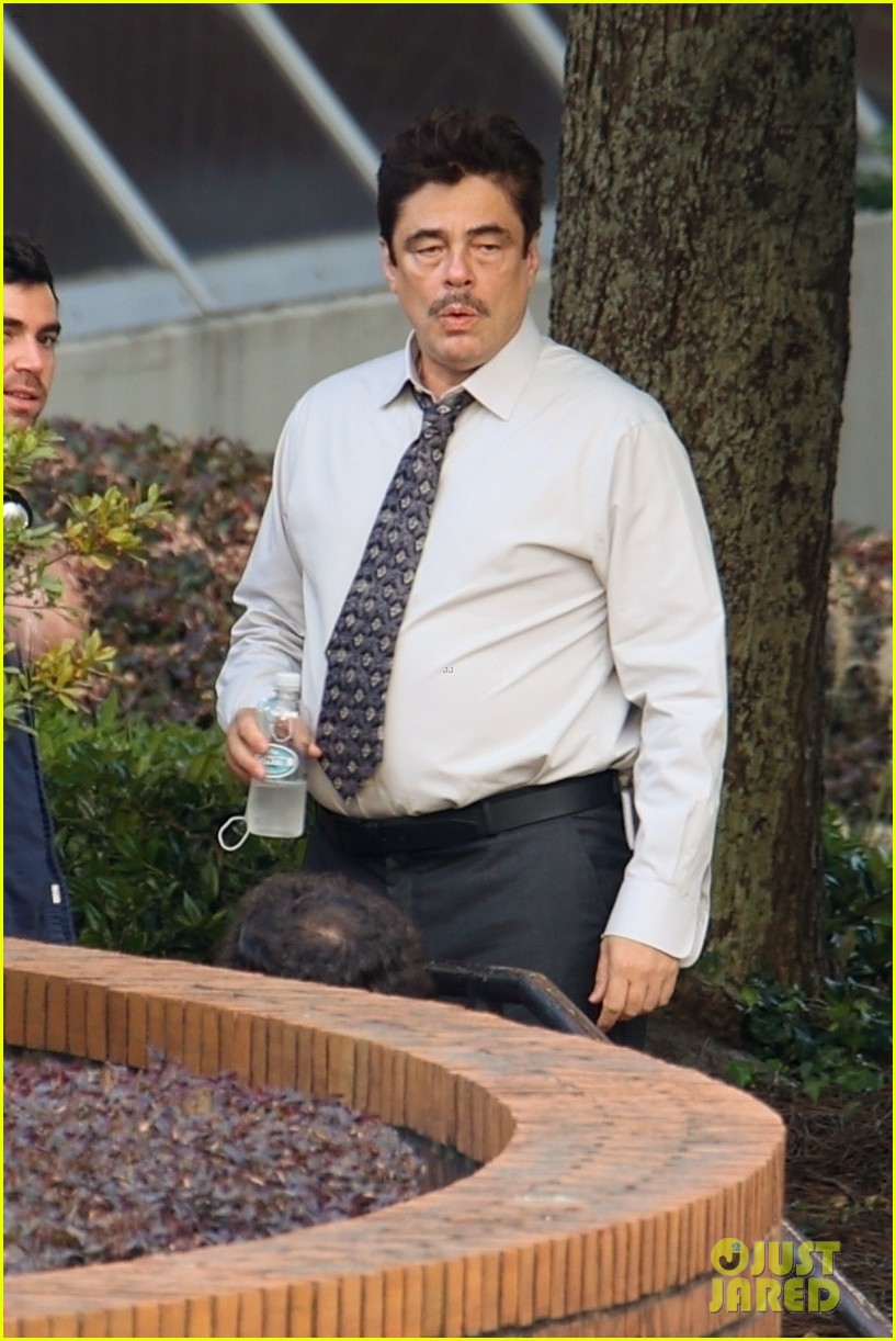 Justin Timberlake & Benicio Del Toro Get to Work on Their New Movie
