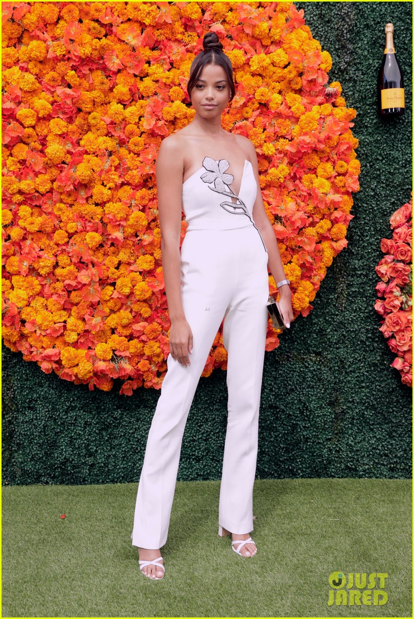 Jacob Elordi & Keke Palmer Attend the Veuve Clicquot Polo Classic 2021