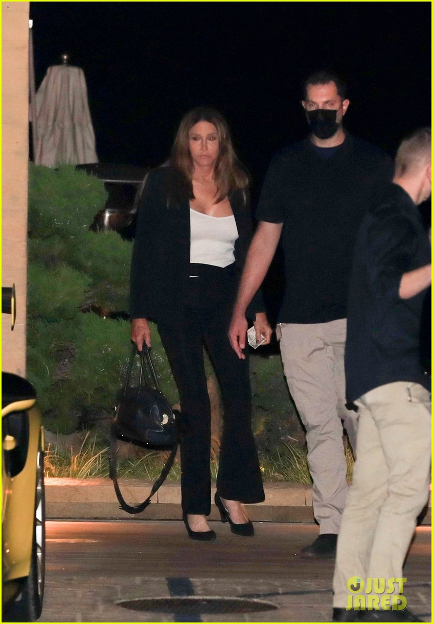 kendall jenner caitlyn step out dinner at nobu 024640353