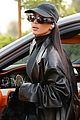 kim kardashian wears leather latex outfit out in la 06