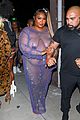 lizzo stuns in sheer dress at cardi b birthday party 01