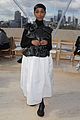 vanessa kirby emilia clarke soko mcqueen fashion show london 29