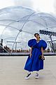 vanessa kirby emilia clarke soko mcqueen fashion show london 77
