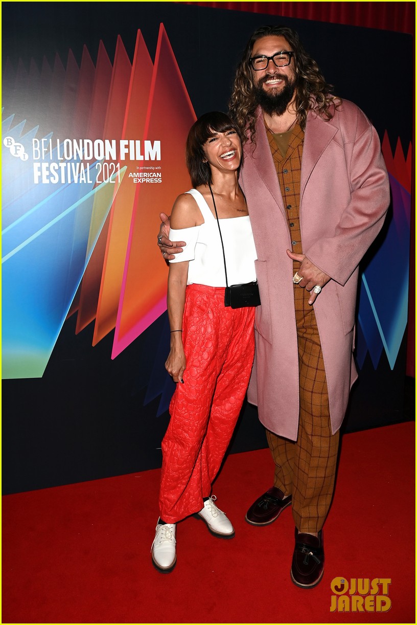 Photo: jason momoa ana lily amirpour mona lisa blood moon screening 10