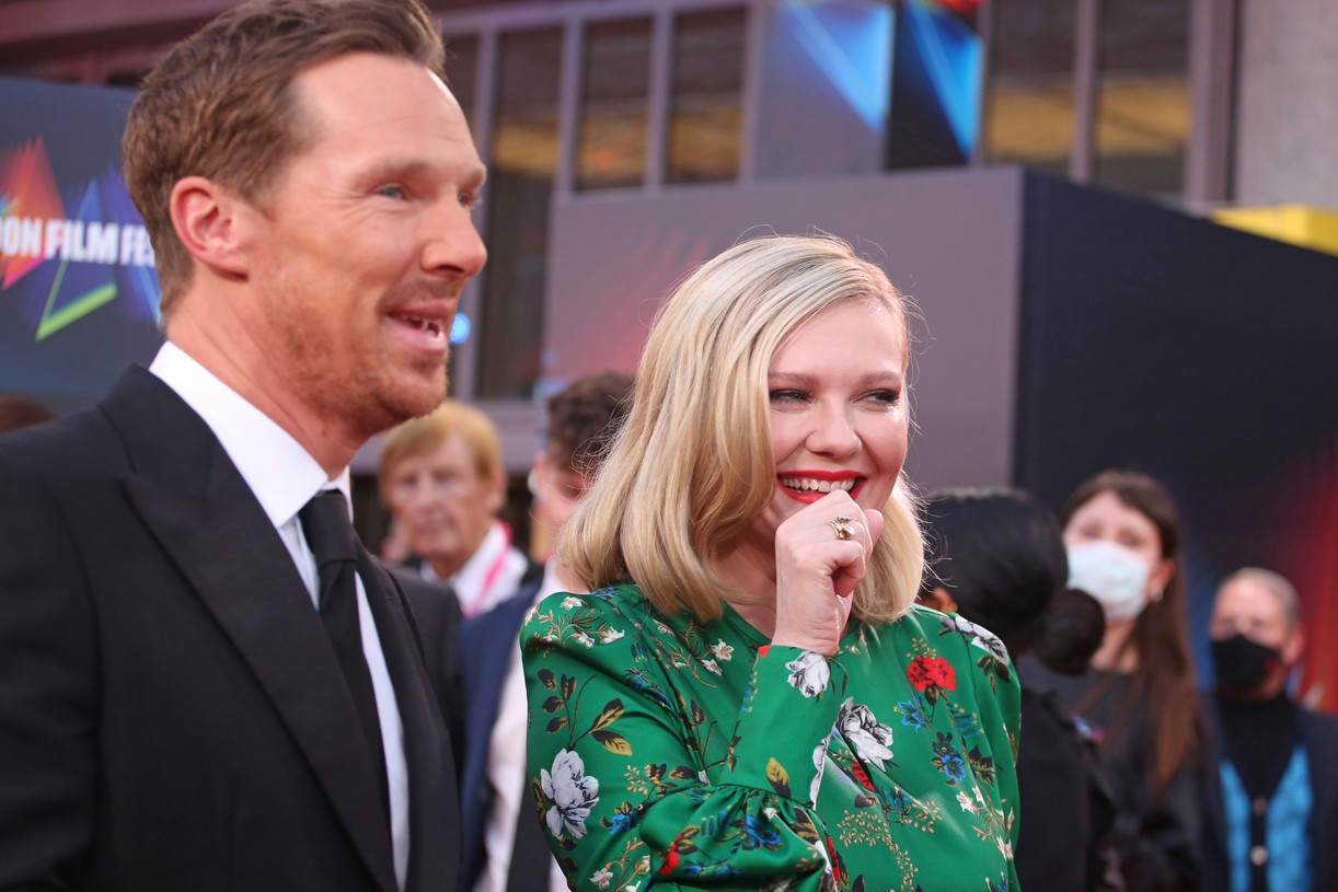 Kirsten Dunst & Benedict Cumberbatch Join Kodi SmitMcPhee at 'The Power of the Dog' Premiere in