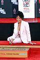 regina king handprint footprint cemented outside chinese theater 01