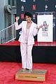 regina king handprint footprint cemented outside chinese theater 02