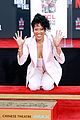 regina king handprint footprint cemented outside chinese theater 05