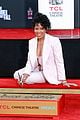regina king handprint footprint cemented outside chinese theater 09